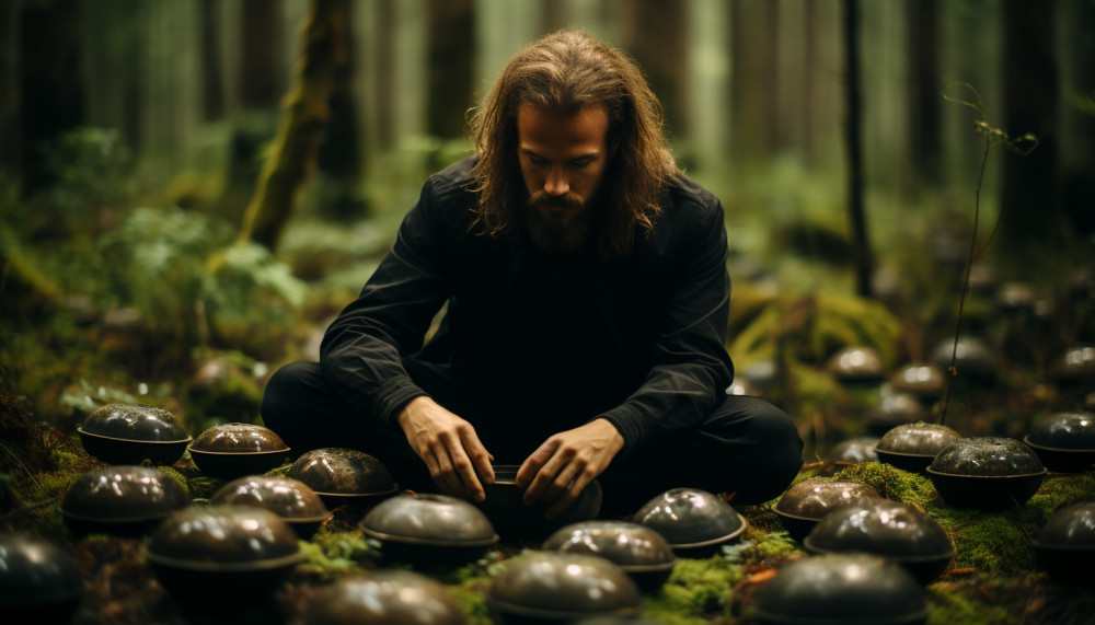 Descubre el handpan en plena naturaleza